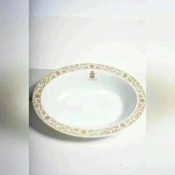 THE QUEENS HOTEL MONTREAL White Floral  Porcelain Dish Bowl Ridgways England - Picture 2 of 9